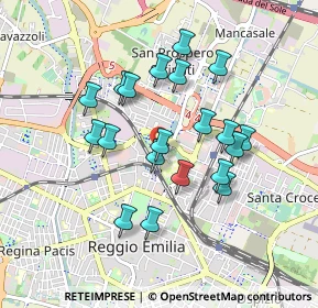 Mappa Via Paolo Borsellino, 42124 Reggio nell'Emilia RE, Italia (0.802)