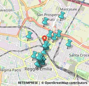 Mappa Via Paolo Borsellino, 42124 Reggio nell'Emilia RE, Italia (0.7985)