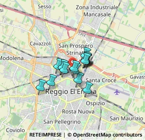 Mappa Via Paolo Borsellino, 42124 Reggio nell'Emilia RE, Italia (0.885)