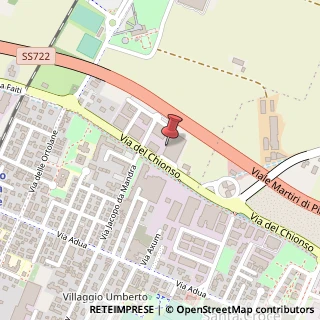 Mappa Via del Chionso, 24, 42124 Reggio nell'Emilia, Reggio nell'Emilia (Emilia Romagna)