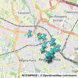 Mappa Largo Marco Gerra, 42124 Reggio nell'Emilia RE, Italia (1.0215)