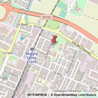 Mappa Via delle Ortolane, 13, 42124 Scandiano, Reggio nell'Emilia (Emilia Romagna)