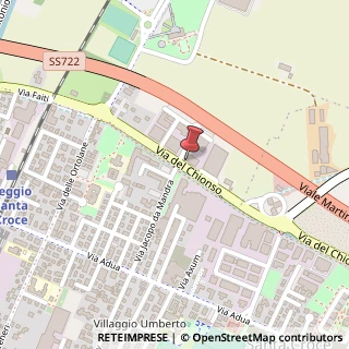 Mappa Via del Chionso, 22/A, 42122 Reggio nell'Emilia, Reggio nell'Emilia (Emilia Romagna)