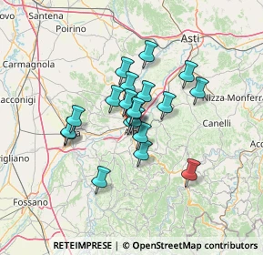 Mappa A33, 12051 Alba CN, Italia (9.4325)