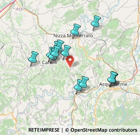 Mappa 14042 Rocchetta Palafea AT, Italia (6.52071)