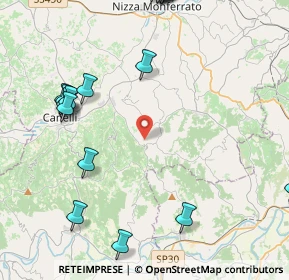 Mappa 14042 Rocchetta Palafea AT, Italia (6.133)