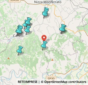 Mappa 14042 Rocchetta Palafea AT, Italia (4.06462)