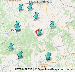 Mappa 14042 Rocchetta Palafea AT, Italia (4.84538)
