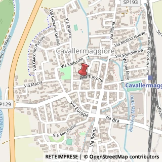 Mappa Via Barbacana, 18/A, 12030 Cavallermaggiore, Cuneo (Piemonte)