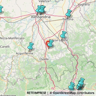 Mappa Via delle Betulle, 15060 Pratalborato , Italia (28.63)