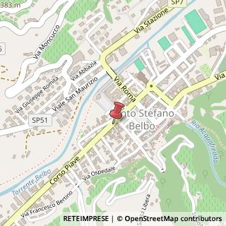Mappa Corso Piave, 21, 12058 Santo Stefano Belbo, Cuneo (Piemonte)