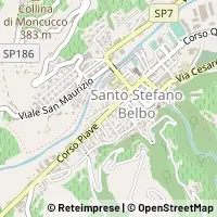 Karte Santo Stefano Belbo