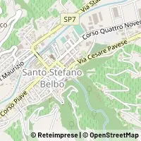 Mapa Santo Stefano Belbo