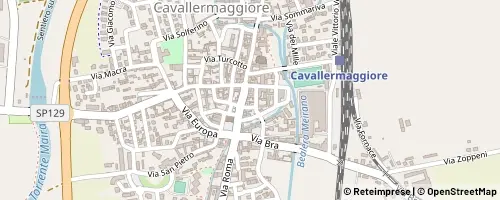 Mappa Cavallermaggiore