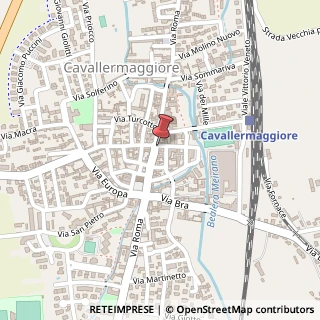 Mappa Via Roma, 90, 12030 Cavallermaggiore, Cuneo (Piemonte)