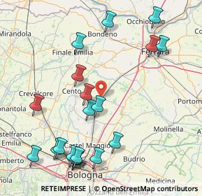 Mappa Via Giuseppe Massarenti, 40018 San Pietro In Casale BO, Italia (19.44579)