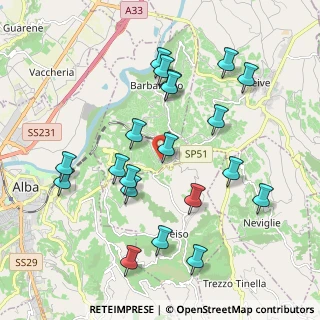 Mappa Via Rio Sordo, 12050 Barbaresco CN, Italia (2.079)