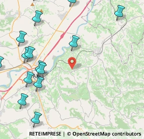 Mappa Via Rio Sordo, 12050 Barbaresco CN, Italia (5.86067)