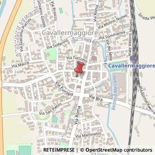 Mappa Via Asilo, 14, 12030 Cavallermaggiore, Cuneo (Piemonte)