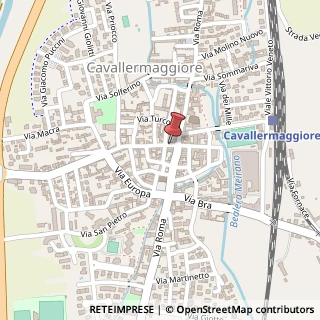Mappa Via XXIV Maggio, 9, 12030 Cavallermaggiore, Cuneo (Piemonte)