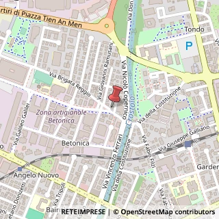 Mappa Via Brigata Reggio, 7, 42124 Reggio nell'Emilia, Reggio nell'Emilia (Emilia Romagna)