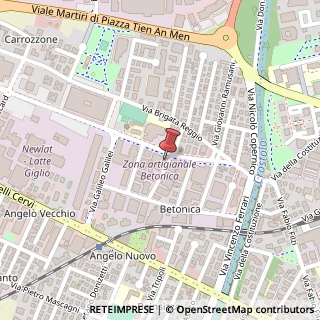 Mappa Via Gian Battista Isacchi, 8, 42124 Campogalliano, Modena (Emilia Romagna)