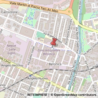 Mappa Via Isacchi Gian Battista, 9, 42124 Reggio nell'Emilia, Reggio nell'Emilia (Emilia Romagna)