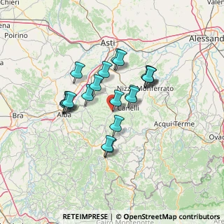 Mappa SP 51, 12058 Santo Stefano Belbo CN (11.155)