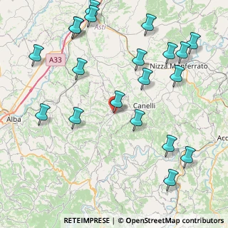 Mappa Via Federico Pistone, 12058 Santo Stefano Belbo CN, Italia (10.4965)