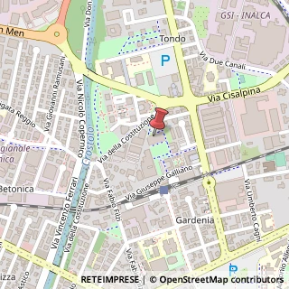 Mappa Via della Costituzione, 39, 42124 Civitavecchia, Roma (Lazio)