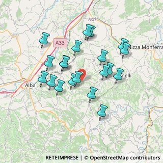 Mappa Frazione Valdivilla, 12058 Santo Stefano Belbo CN, Italia (6.7245)