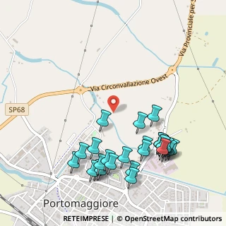 Mappa SP68, 44015 Portomaggiore FE, Italia (0.58571)