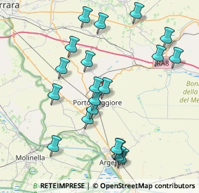 Mappa SP68, 44015 Portomaggiore FE, Italia (8.2555)