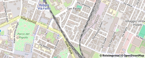 Mappa Reggio nell’Emilia
