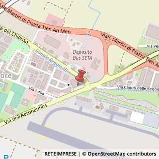 Mappa Via dell'Aeronautica, 24/A, 42124 Reggio nell'Emilia, Reggio nell'Emilia (Emilia Romagna)