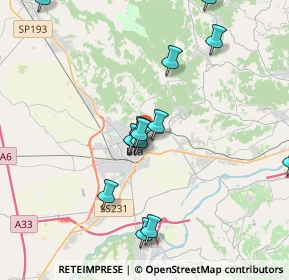 Mappa Strada Fey, 12042 Bra CN, Italia (3.96643)