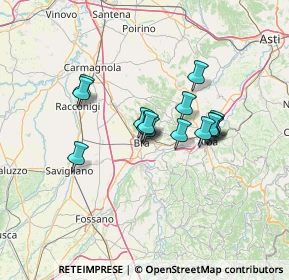 Mappa Strada Fey, 12042 Bra CN, Italia (10.05667)