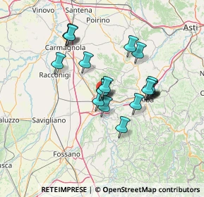 Mappa Strada Fey, 12042 Bra CN, Italia (11.5965)