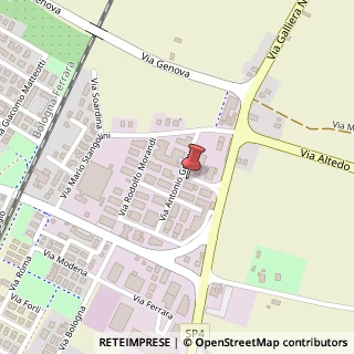 Mappa Via Don Giovanni Minzoni, 9, 40018 San Pietro in Casale, Bologna (Emilia Romagna)