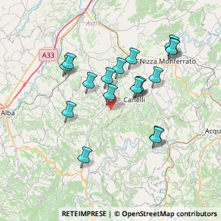Mappa Località Seirole, 12058 Santo Stefano Belbo CN, Italia (7.28111)