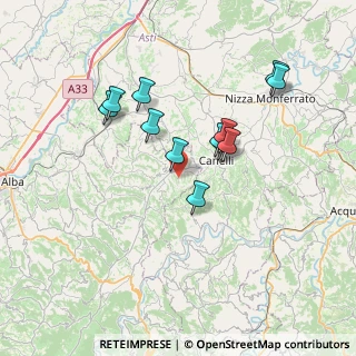 Mappa Località Seirole, 12058 Santo Stefano Belbo CN, Italia (6.34583)
