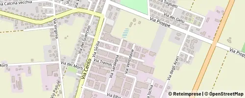 Mappa San Giovanni in Persiceto