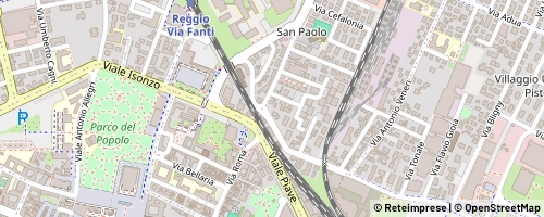 Mappa Reggio nell'Emilia