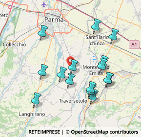 Mappa Via Industria, 43022 Basilicanova PR, Italia (7.59867)