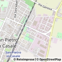 Hartă San Pietro in Casale