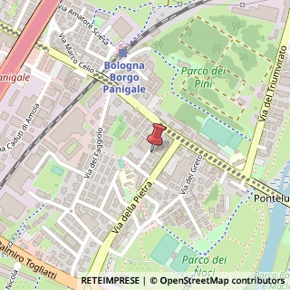 Mappa Via del Pontelungo, 7B, 40132 Bologna, Bologna (Emilia Romagna)