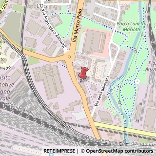 Mappa Via Francesco Zanardi, 39, 40131 Bologna, Bologna (Emilia Romagna)