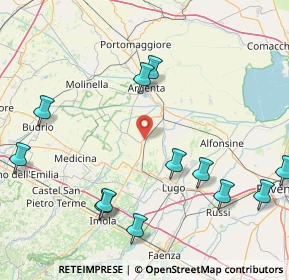 Mappa 48017 Conselice RA, Italia (20.57667)