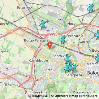Mappa Via del Triumvirato, 40122 Bologna BO, Italia (3.24)