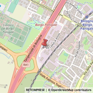 Mappa Via Caduti di Amola, 31, 40132 Bologna, Bologna (Emilia Romagna)